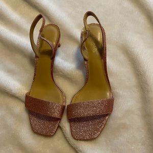 Michael Kors Mila slingback sandals, 6, nwt